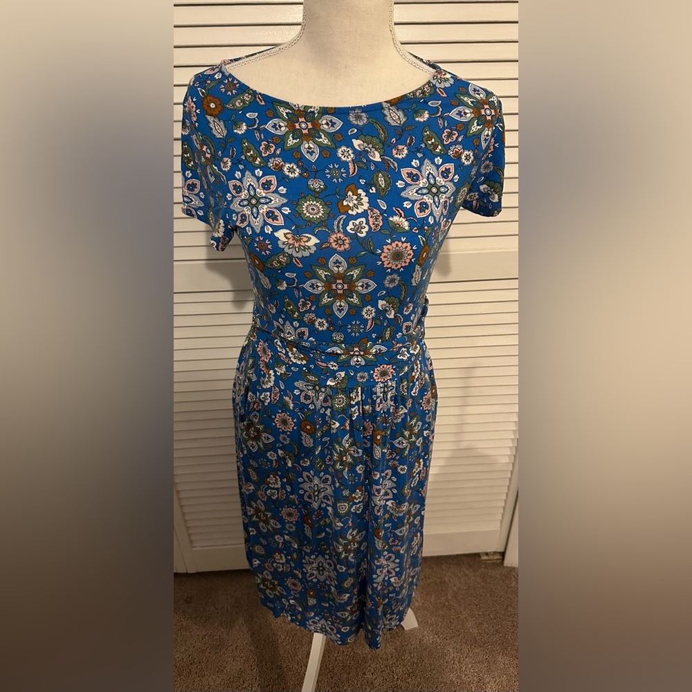 Boden Amelie jersey midi dress